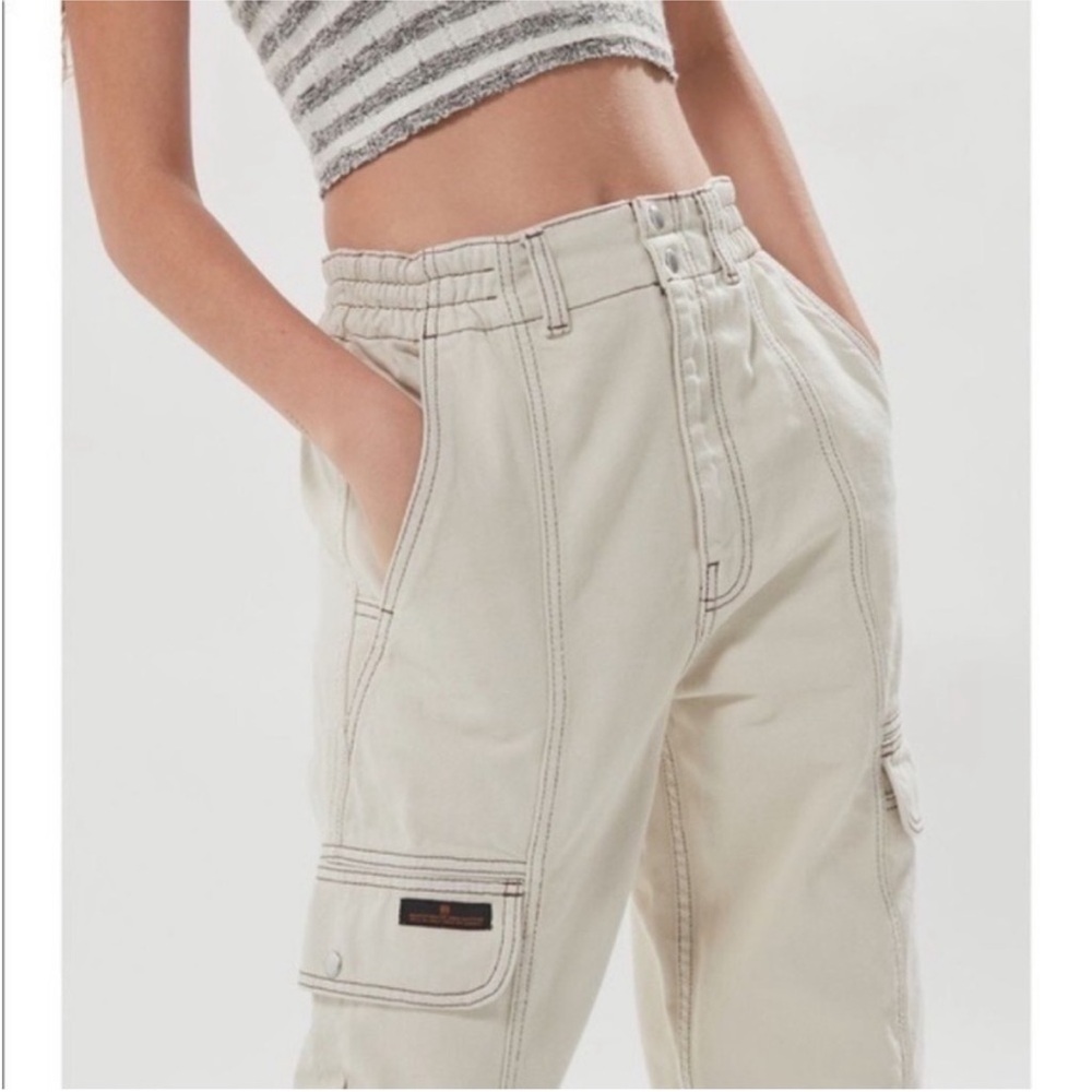 BDG High Rise Cream Jeans